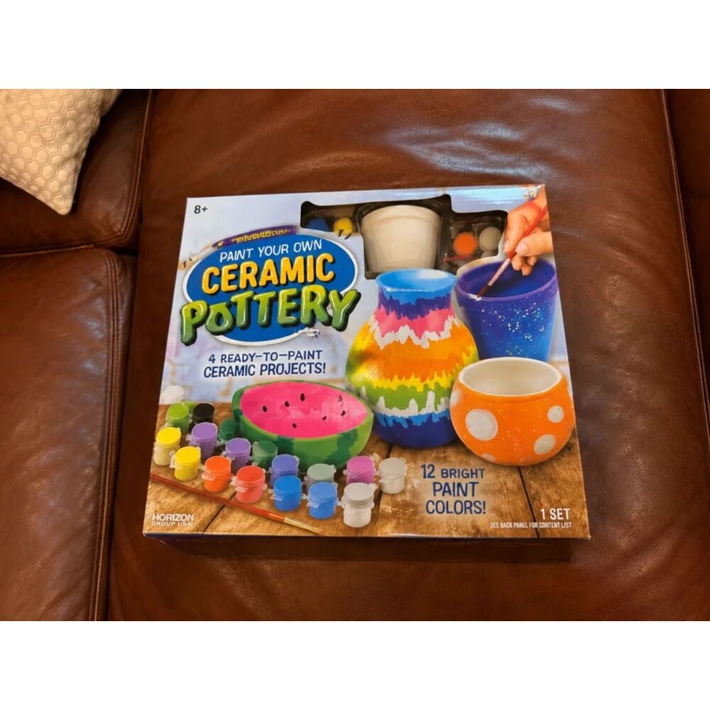 Paint Your Own Ceramic Pottery Craft Kit